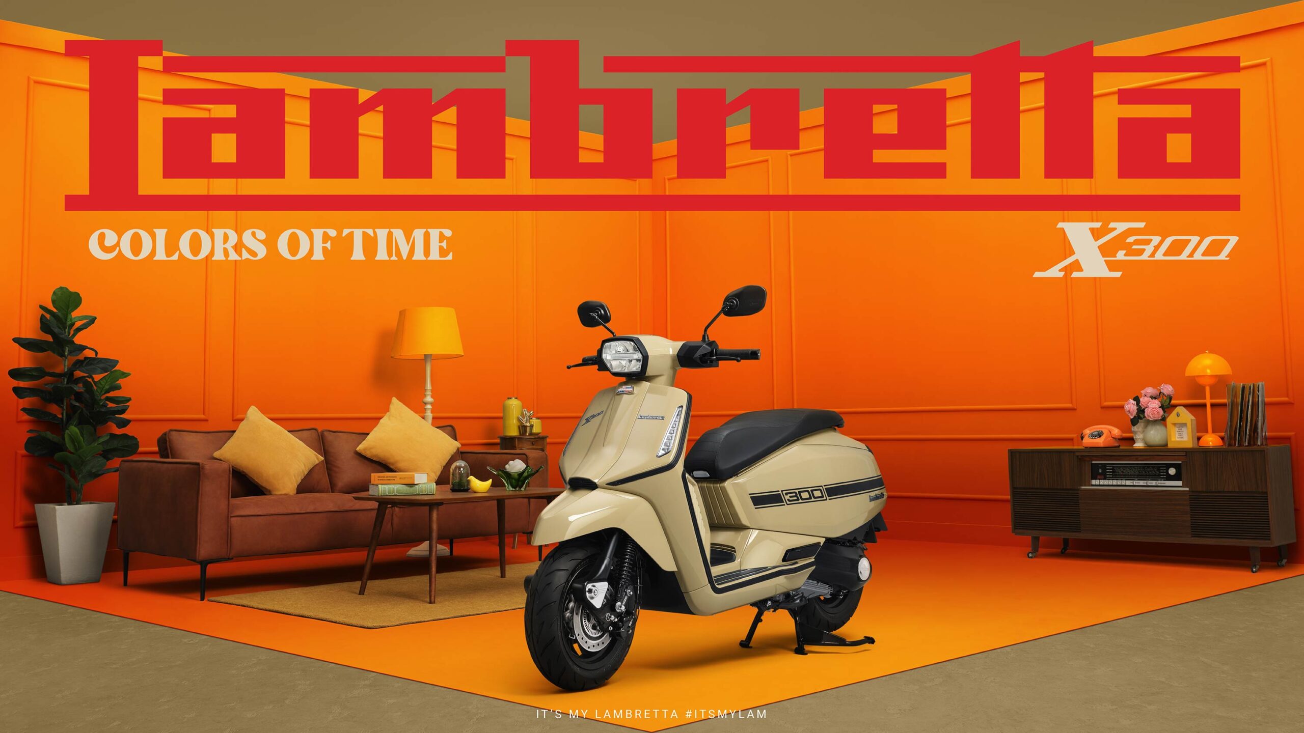 Lambretta X-series Colors of Time Track & Stree Corner