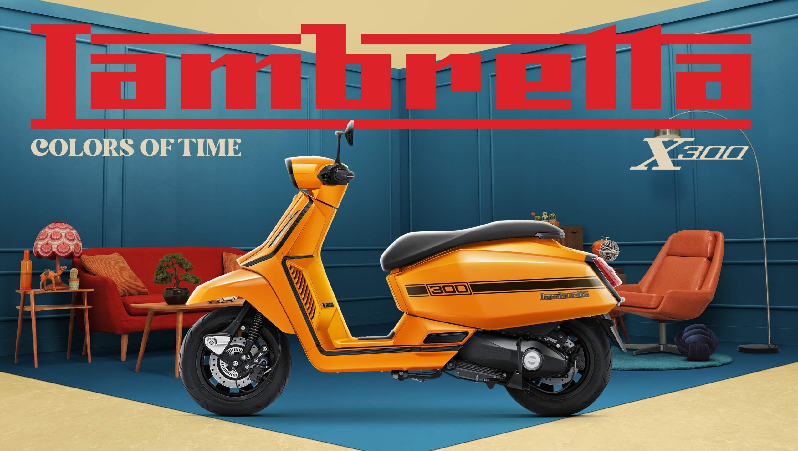 Lambretta X-series Colors of Time Track & Stree Corner